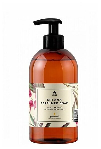 Жидкое мыло Milana Green Stalk парфюмированное, 300 мл Grass 4289701 .