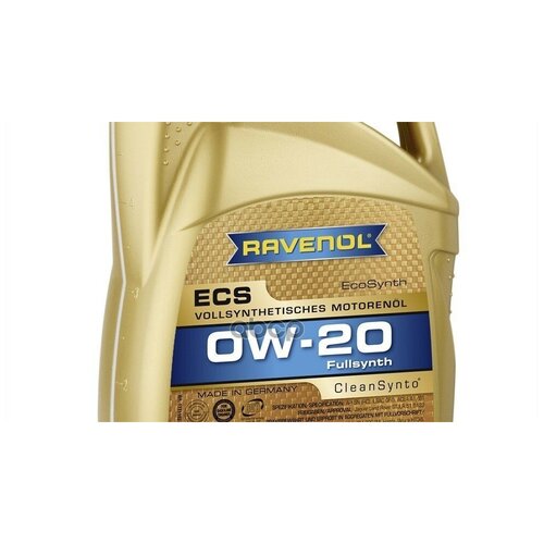 Ravenol (Акция 4+1) Масло Моторное Синтетическое Ecs Ecosynth 0w-20 5л Rc/Sn ( 5л)
