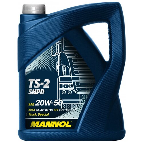 Моторное масло MANNOL 20W-50 Минеральное 5 л