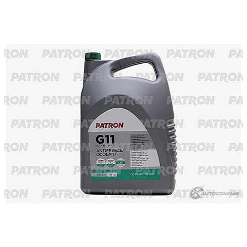 PATRON PCF4010 Антифриз 10кг (8.9л) - зеленый PATRON GREEN G11, TL 774-C, SAE J1034, N600690, MS-7170, MAN 324 NF,