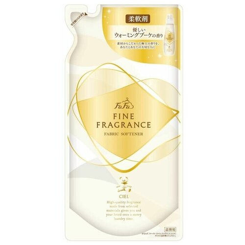 Fafa fine fragrance ciel кондиционер ополаскиватель для белья, с антистатическим эффектом, с ароматом мускуса и лилии, мягкая упаковка, 500 мл