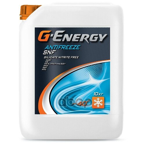 Охлаждающая Жидкость G-Energy Antifreeze Snf 40 10кг G-Energy арт. 2422210101