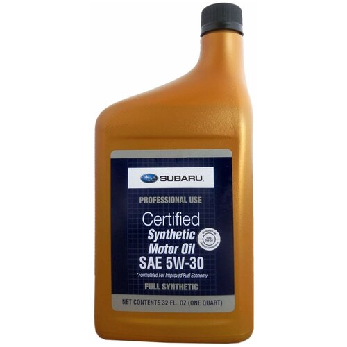 Моторное масло SUBARU Synthetic SAE 5W-30 (0.946л)