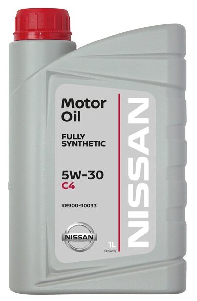 NISSAN KE90090043 Масло Nissan 5/30 Motor Oil DPF CF моторное синтетическое 5 л