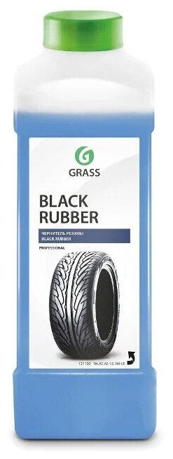 GRASS 121100 Полироль для шин Black Rubber 1л