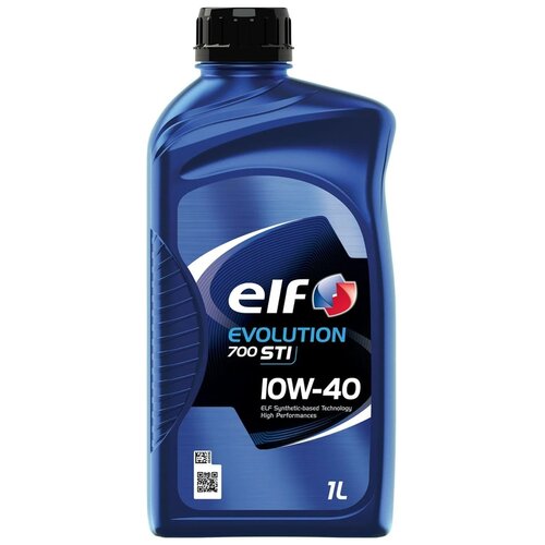 Масло моторное 10w40 elf 1л полусинтетика evolutoin 700 sti для диз. двиг., elf, 11130301