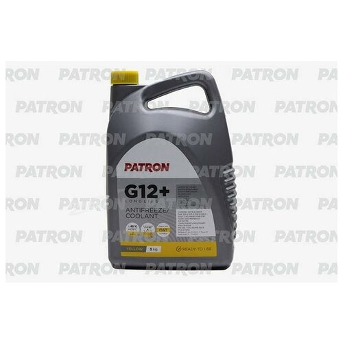 PATRON PCF5005 Антифриз 5кг (4.4л) - желтый PATRON YELLOW G12+, TL 774-D/F, G012A8FA1, DAF 325.2/325.3/326.0/326.3,