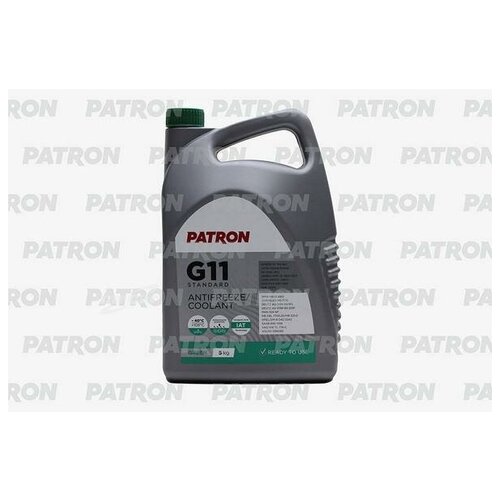 PATRON PCF4005 Антифриз 5кг (4.4л) - зеленый PATRON GREEN G11, TL 774-C, SAE J1034, N600690, MS-7170, MAN 324 NF, M