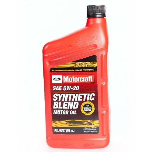 MOTORCRAFT Масло Моторное Motor Oil 5w-20 Semi-Synthetic Полусинтетическое Usa/1l
