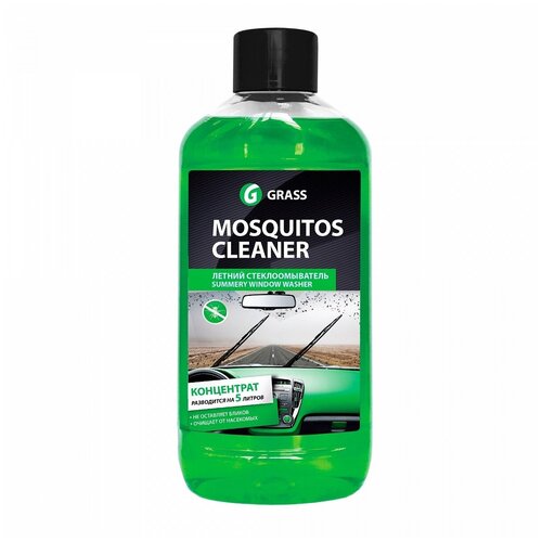 Грасс Mosquitos Cleaner стеклоомыватель-концентрат летний (1л) / GRASS Mosquitos Cleaner стеклоомыватель-концентрат летний (1л)