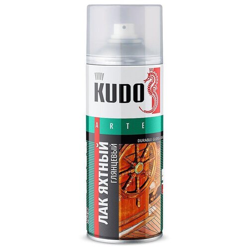 Кудо KU-9003 лак аэрозольный яхтный глянцевый (0,52л)