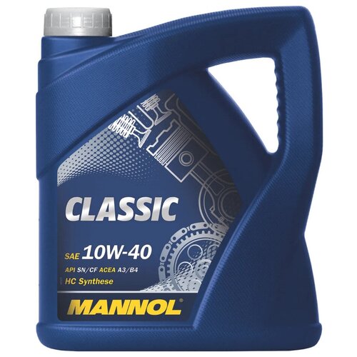 Моторное масло MANNOL 10W-40 Полусинтетическое 5 л