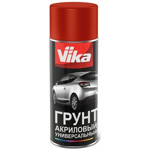 Грунт акриловый универсальный Vika, красно-коричневый, 520 мл