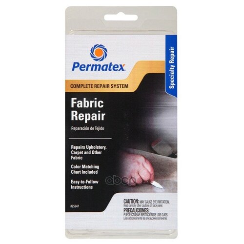 PERMATEX 25247 Набор для ремонта тканевых покрытий Набор для ремонта тканевых покрытий PERMATEX Fabrick Repair Kit