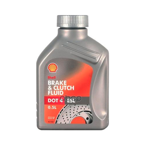 Shell Brake & Clutch Fluid Dot4 Esl // Тормозная Жидкость (0.5l) Shell арт. 5011987212008