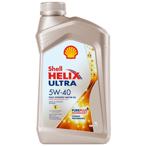 Shell Масло Моторное Shell Helix Ultra 5w40 1l