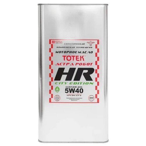 HRCE540004 Тотек Моторное Масло Астра Робот HR 5W40 City Edition 4л. жесть HRCE540004