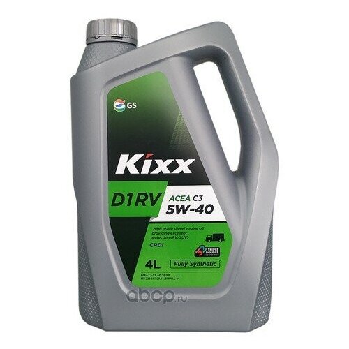 KIXX D1 RV 5W40 C3 (SUV) Масло моторное синт. (Корея) (4L) L2013440E1