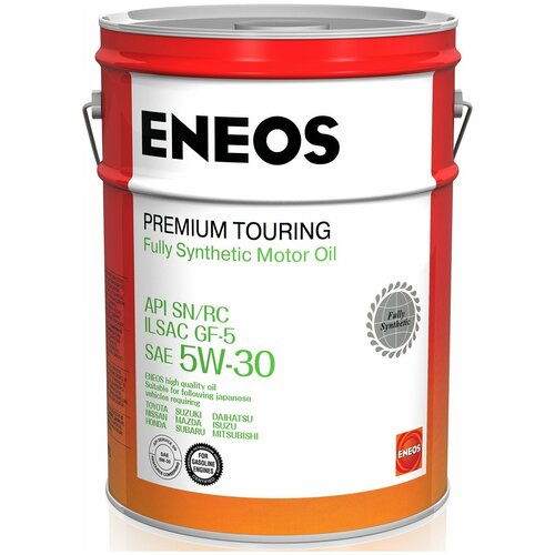 ENEOS Eneos Premium Touring 5w30(20l)_масло Моторн.! Синтapi Sn, Ilsac Gf-5