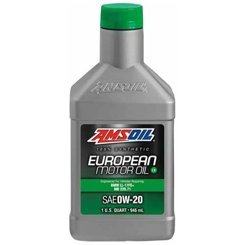 Моторное масло AMSOIL 100% Synthetic European Motor Oil LS SAE 0W-20 (0,946л)