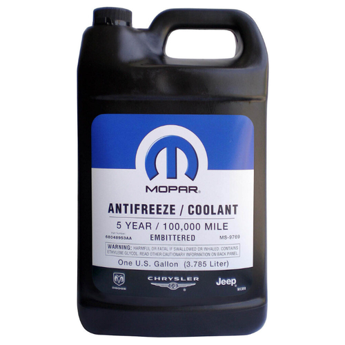 Mopar Антифриз Concentrate Antifreeze/Coolant 5-year Embittered (3,785 л) 68048953AB 68048953AB