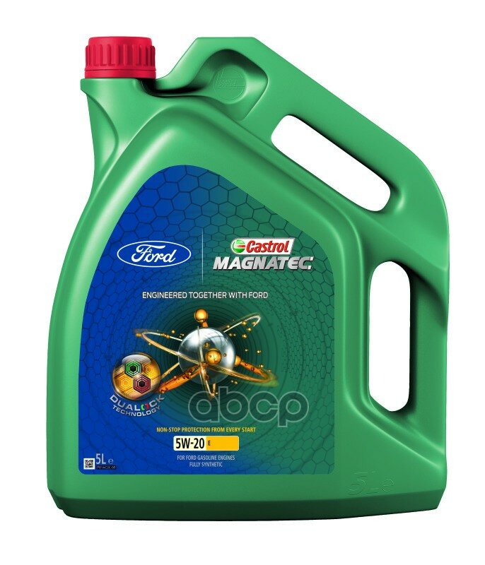 FORD 15d633_масло Моторное! 5w20 (5l) Ford-Castrol Wss-M2c948-B