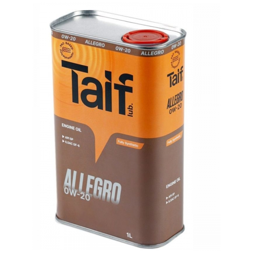 Масло моторное TAIF ALLEGRO 0W-20 SP, GF-6 1 литр
