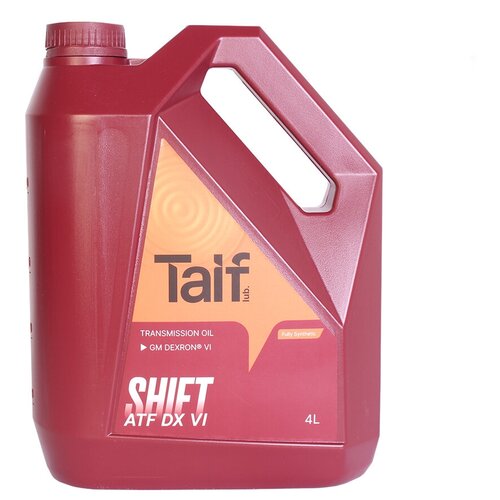 Трансмиссионное масло TAIF SHIFT ATF DX VI 4л
