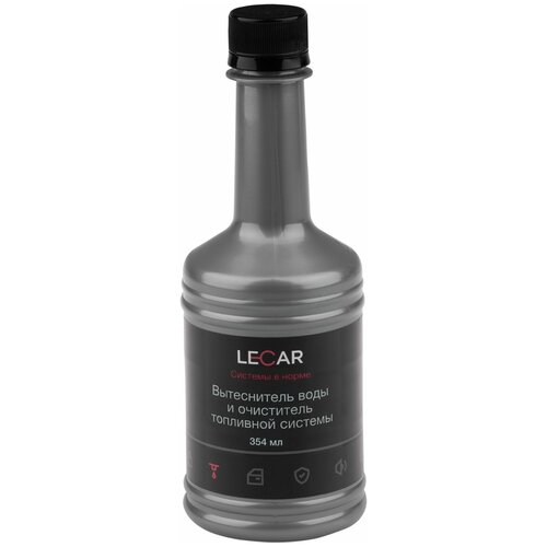 Вытеснитель воды и очиститель топливной системы 354 мл. (флакон) lecar lecar000100611