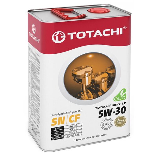 Масло моторное Totachi NIRO LV 5W-30 4л п/синт. API SN/CF