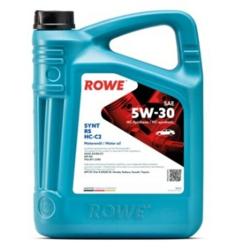 Моторное масло ROWE HIGHTEC SYNT RS 5W-30 HC-C2, 5л