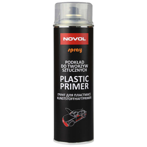 Грунт для пластмасс Novol SPRAY PLASTIC PRIMER, 500 мл 34482