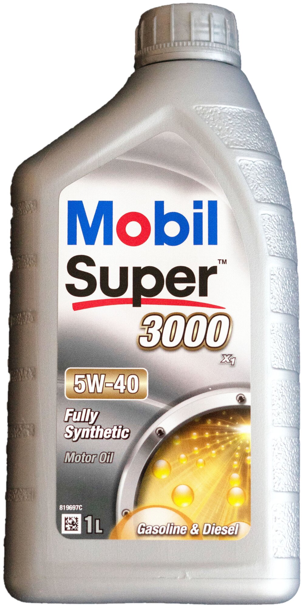 MOBIL 150547 Масло моторное 5W40 MOBIL 1л синтетика MOBIL SUPER 3000 X1 EU (Турция) 1шт