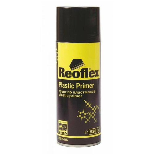 REOFLEX RXP05 RXP05_Грунт по пластику Reoflex прозрачный аэрозоль 520 мл 1шт