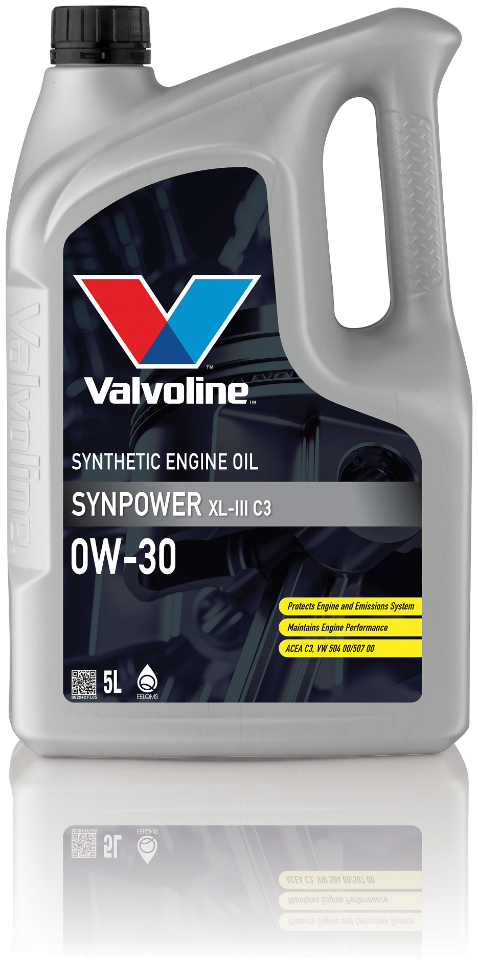 Моторное масло Valvoline SYNPOWER XL-III C3 0W-30 Синтетическое 5 л