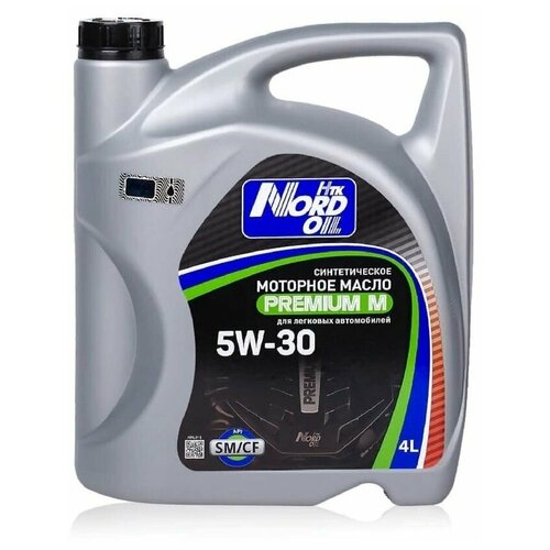 Масло моторное NORD Oil Premium M SM/CF 5W-30 4л.
