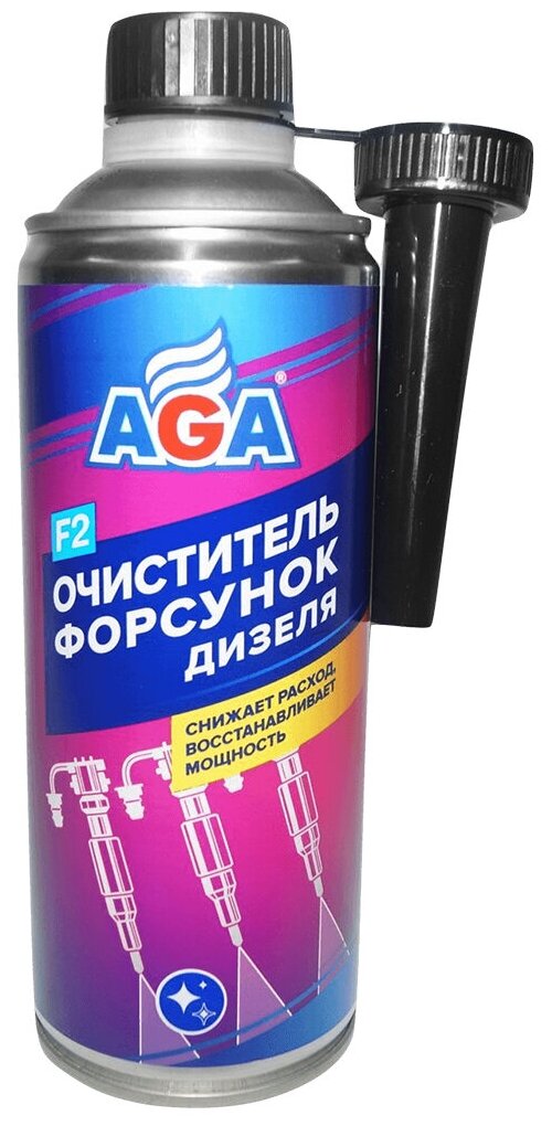 Очиститель Форсунок Дизеля 355 Мл Aga Aga8/А802f AGA арт. AGA802F
