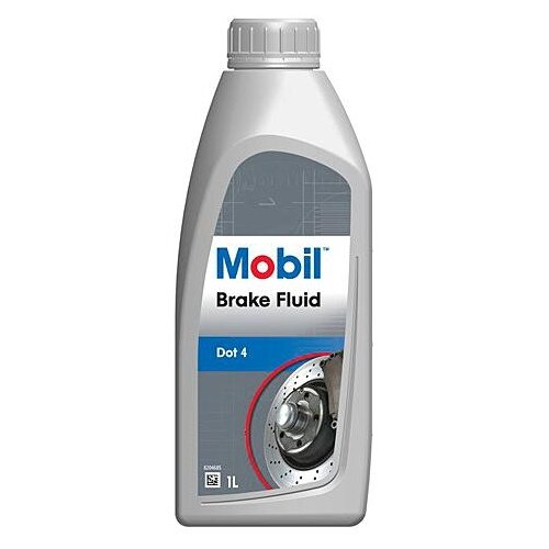 Тормозная жидкость Mobil Brake Fluid DOT 4, 1л