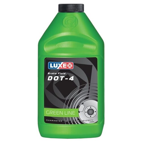 Тормозная жидкость Luxe Green Line DOT 4 455 г