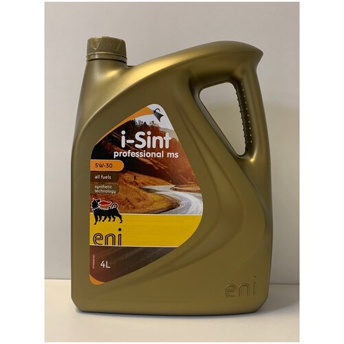 Синтетическое моторное масло ENI i-Sint Professional MS 5W30 4 л