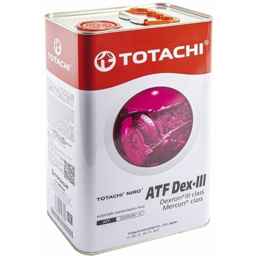 TOTACHI 21204 Жидкость для АКПП TOTACHI NIRO ATF DEXRON III гидрокрекинг 4л