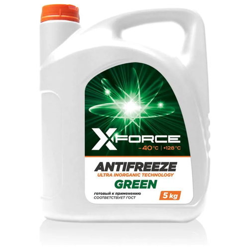 COOLSTREAM XF Антифриз X-FORCE (5кг) зеленый