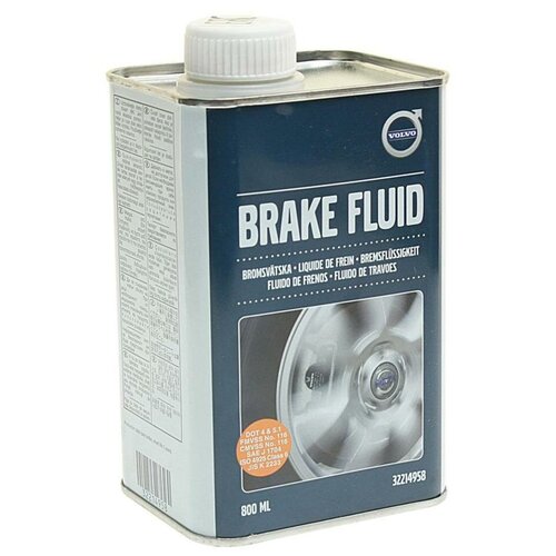 Тормозная жидкость VOLVO Brake Fluid DOT 4&5.1 800мл 32214958