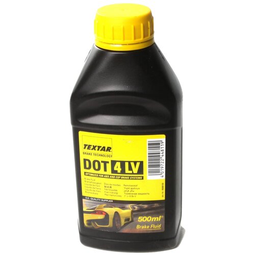 Тормозная жидкость Textar DOT4 LV, 0.5, 551