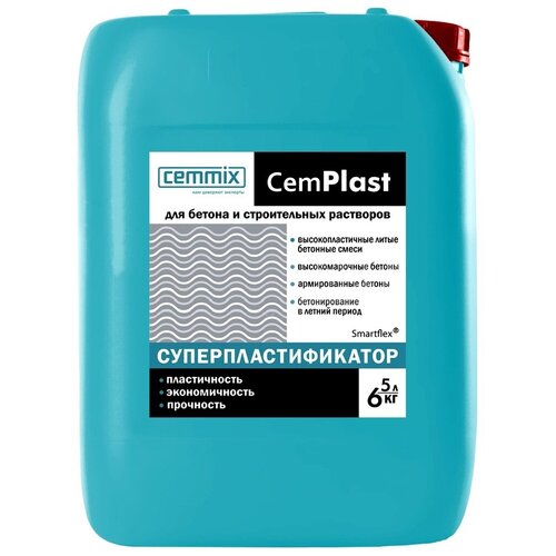 CEMMIX СemPlast суперпластификатор (5л) / CEMMIX СemPlast суперпластификатор (5л)