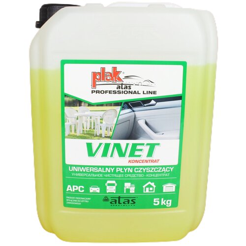 Vinet 5 Kg (Канистра) -Очиститель Пластика И Искуственной Кожи ATAS арт. A4602