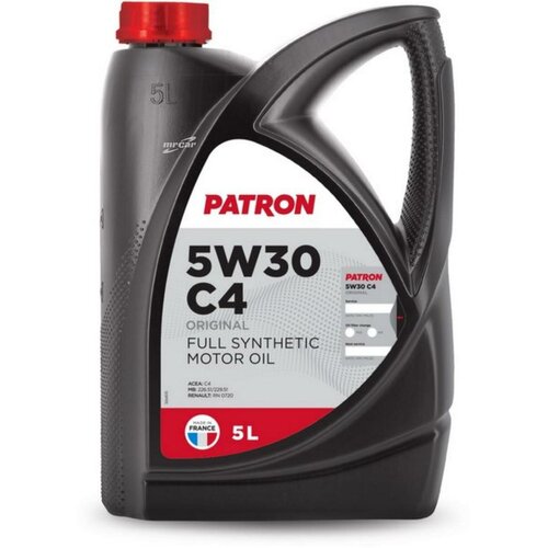 PATRON 5W30C45LORIGINAL Масло моторное синтетическое 5л 5л-для легковых автомобилей (Low SAPS) ACEA C4, MB 226.51/229.51, RE