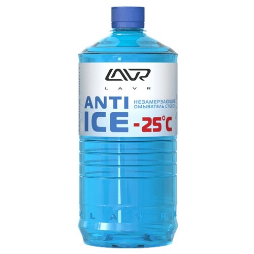 Незамерзающий очиститель стёкол Anti Ice, -25 С, 1л Ln1310