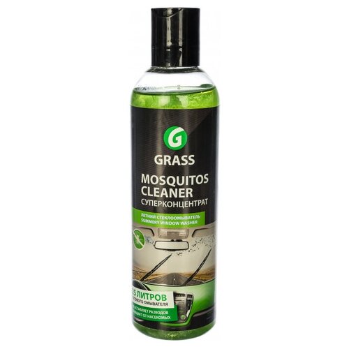 Grass Концентрат летнего стеклоомывателя Mosquitos Cleaner Суперконцентрат 110104 .