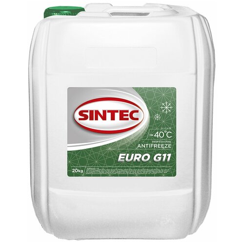 800521_sintec Antifreeze Euro G11 (-40) 20кг SINTEC арт. 800521